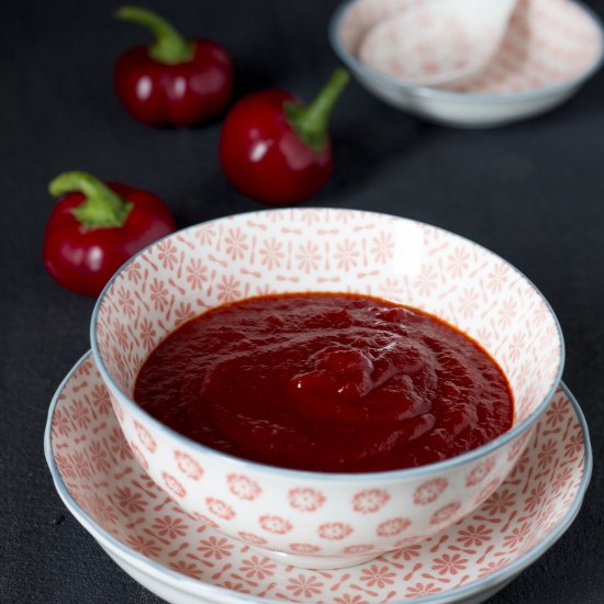 Red hot chilli pepper jam