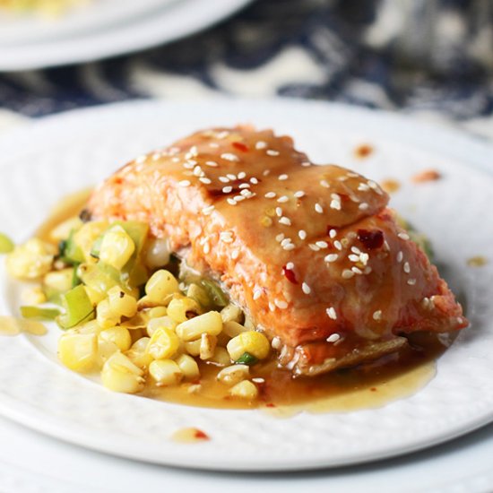 Honey Sesame Salmon