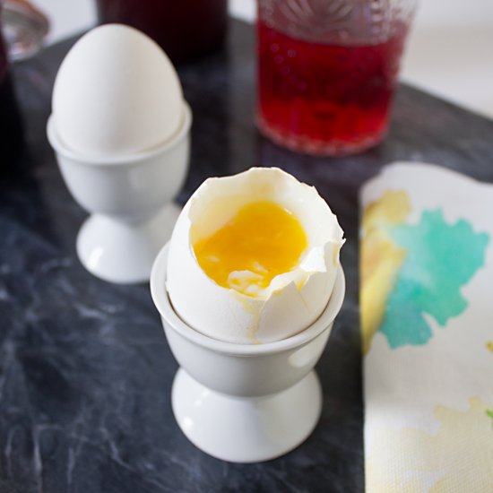 Perfect Soft-boiled eggs