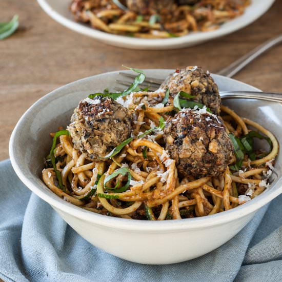 Zucchini Noodles with Pesto