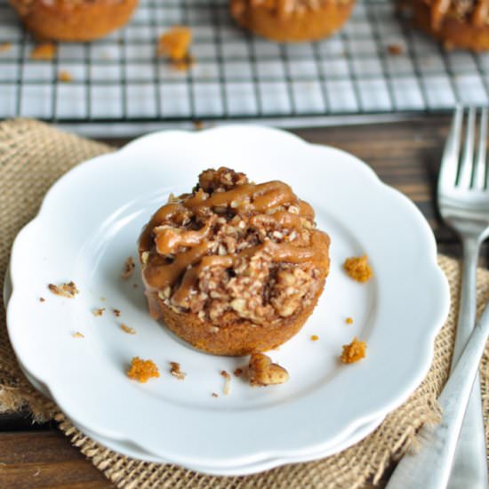 Pumpkin Muffin with Nut Streusel