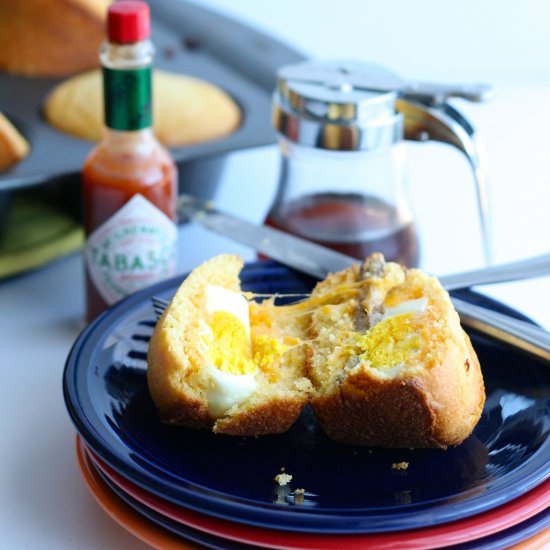 Cornbread Breakfast Muffins