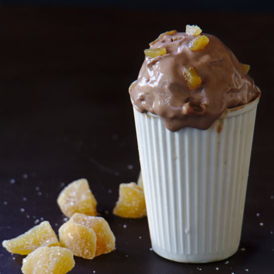 Chocolate Ice Cream and Ginger