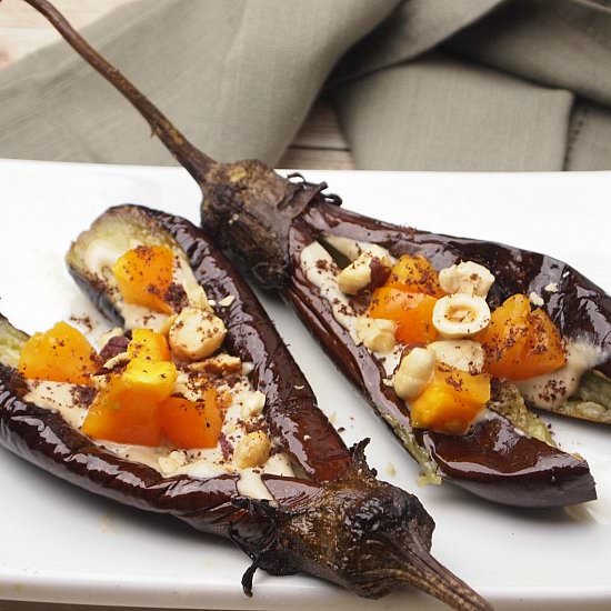 Roasted Eggplant with Tahini