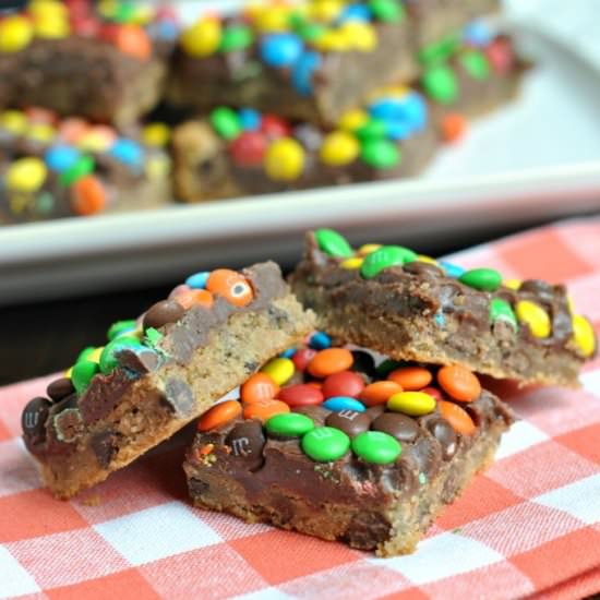 Rainbow Cookie Bars