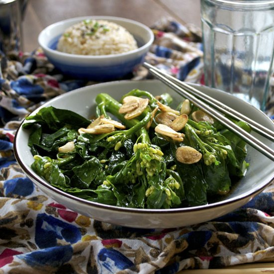 Gai Lan with Oyster Sauce