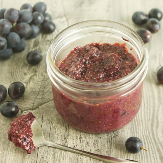 Coronation Grape Chia Jam