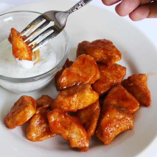 Sweet Spicy Boneless Chicken Wings