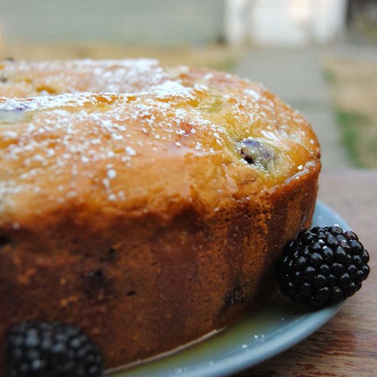 Blackberry Buttermilk Cake