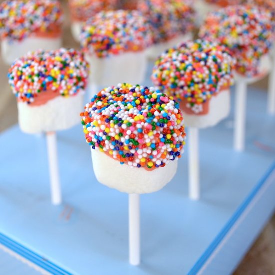 Sprinkle-Dipped Marshmallows