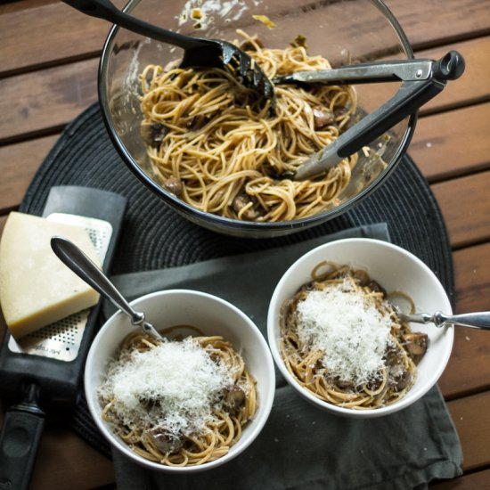 Pasta with Mushrooms