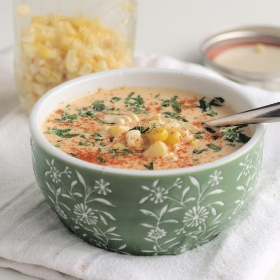 Corn soup