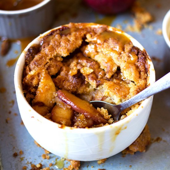 Caramel Apple Crumble