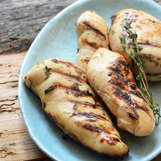 Apple, Onion, and Thyme Chicken