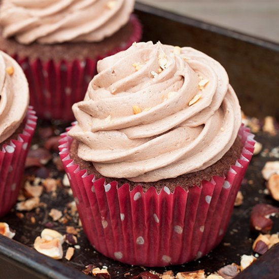 Nutella Cupcakes & Buttercream