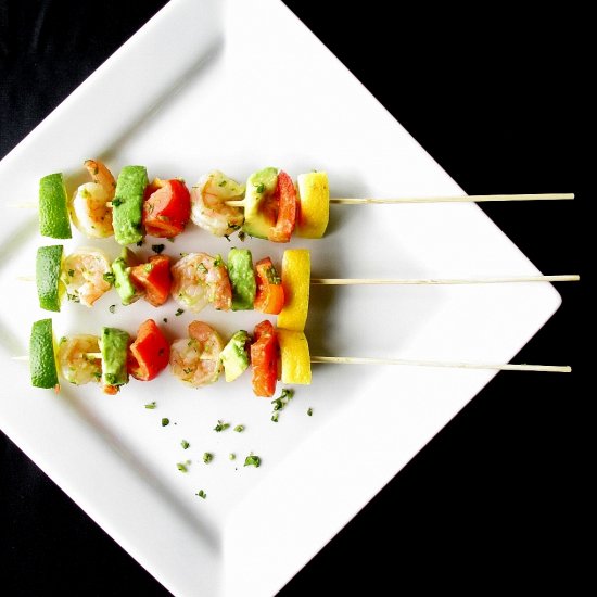 Mexican Shrimp Skewers