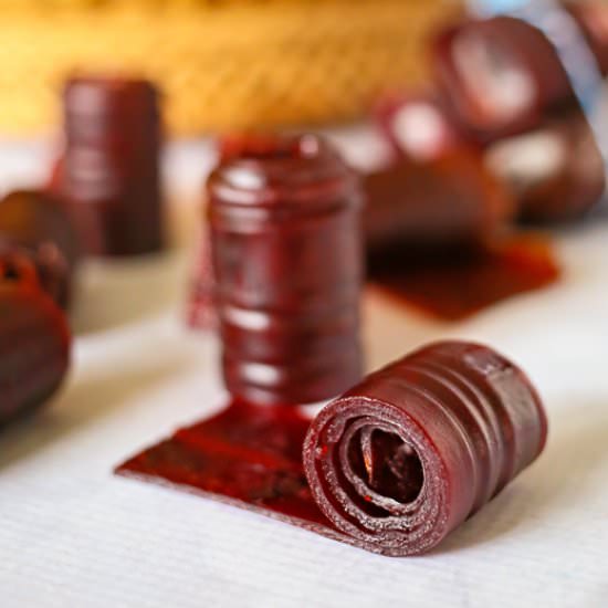 Plum Fruit Leather