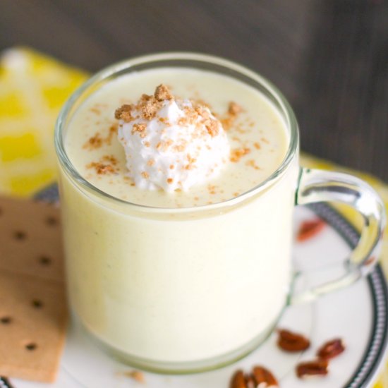 Healthy Banana Cream Pie Milkshake