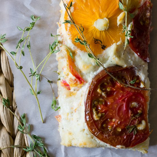 Heirloom Tomato Pizza