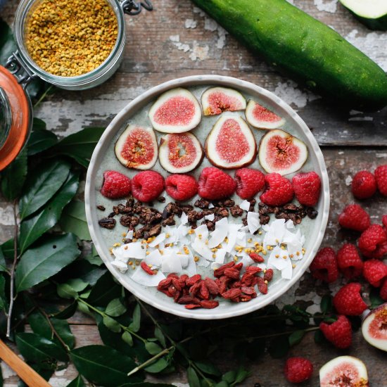 Blue Morning Smoothie Bowl