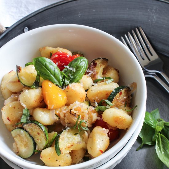 Crispy Skillet Gnocchi