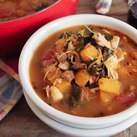 Chicken Stew w/Butternut Squash