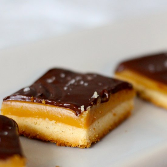 Salted Millionaire’s Shortbread