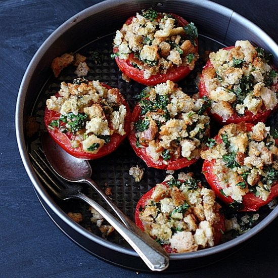 Provencal Baked Tomatos