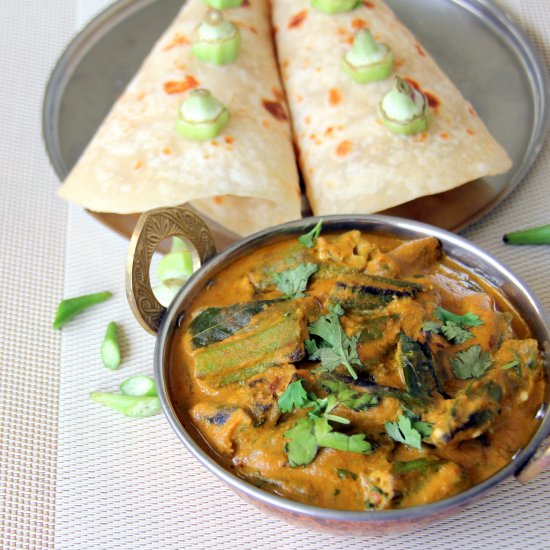 Ladies Finger(Okra) masala