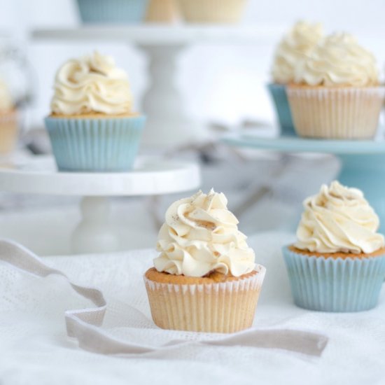 Very Vanilla Cupcakes