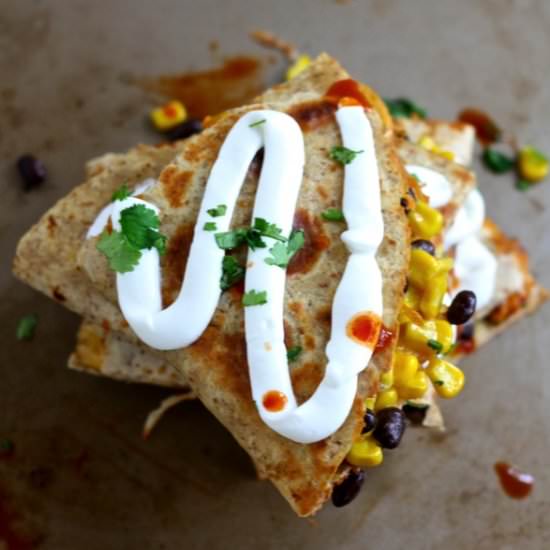 Easy Sweet Potato Quesadillas