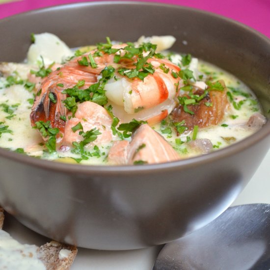 Irish Seafood Chowder