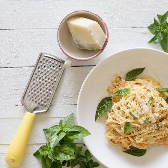 Linguini with Ricotta and Butternut