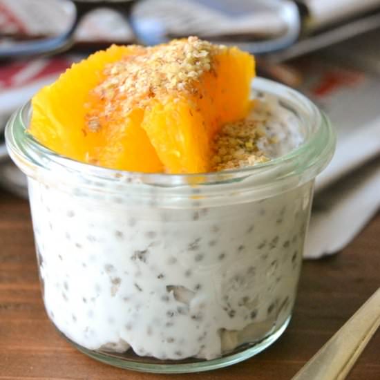 Overnight Chia Seed Yogurt