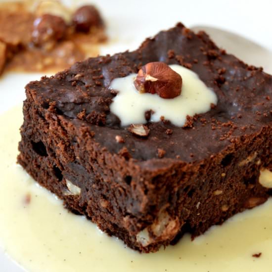 Hazelnut Chocolate Brownie