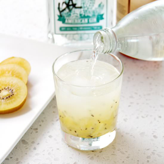 Kiwi Gin Fizz