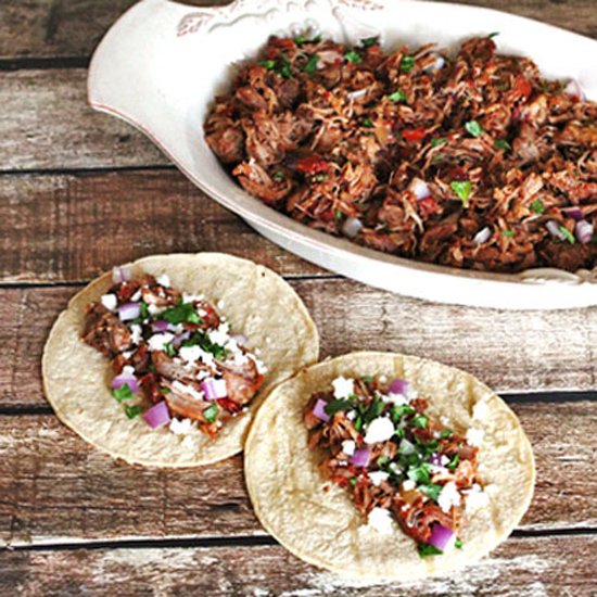 Shredded Chipotle Pork Tacos