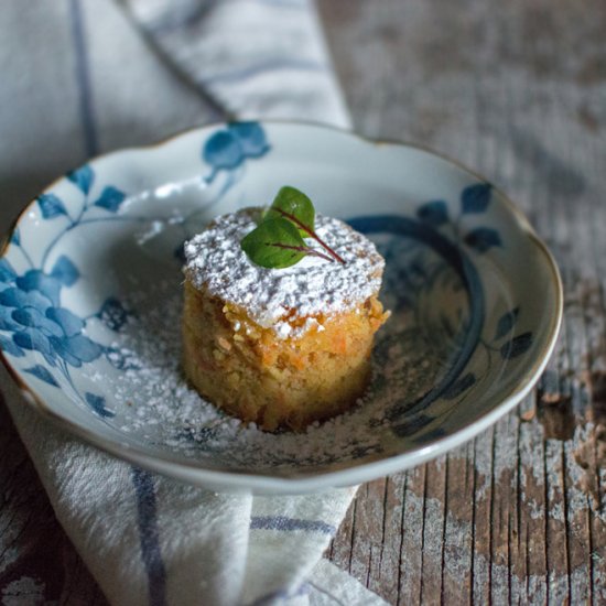 Carrot, Ginger & Lemon Cake