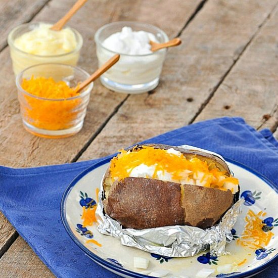 Crock Pot Baked Potatoes