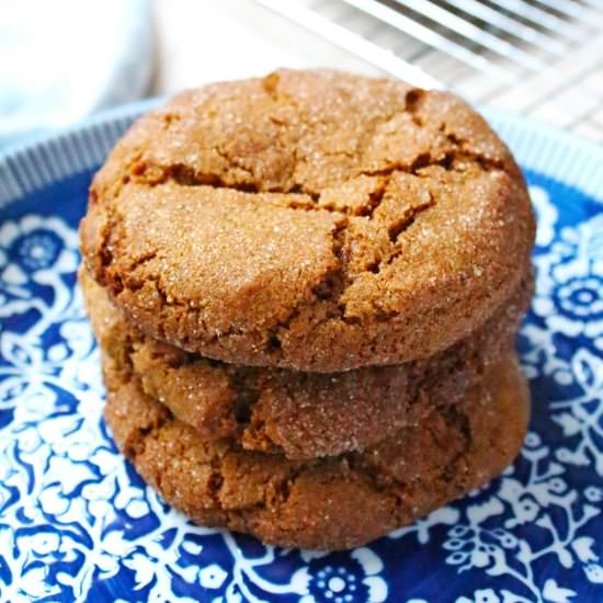 Spiced Treacle Cookies