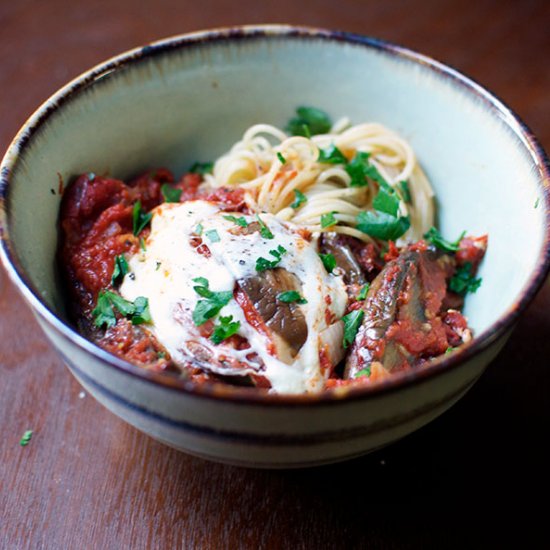 Baked Eggplant Marinara