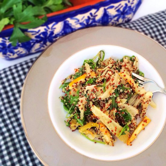 Quinoa Salad with Lemon and Fennel