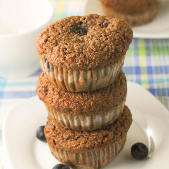 Protein Wheat Bran Muffins