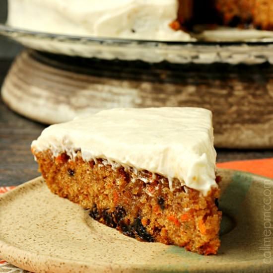 Carrot Cake Poke Cake