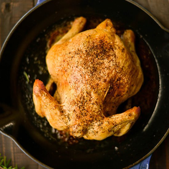 Easy Roasted Chicken