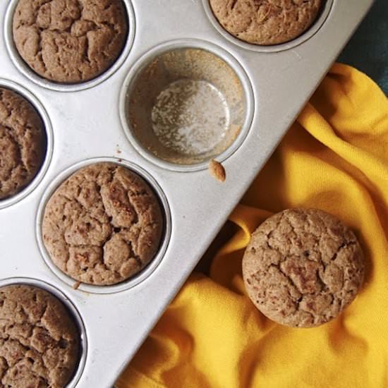 Multigrain Pancake Muffins