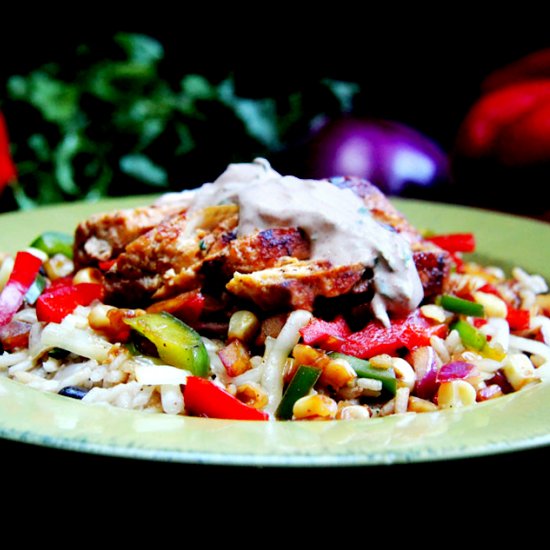 Chipotle Chicken Fajita Bowls