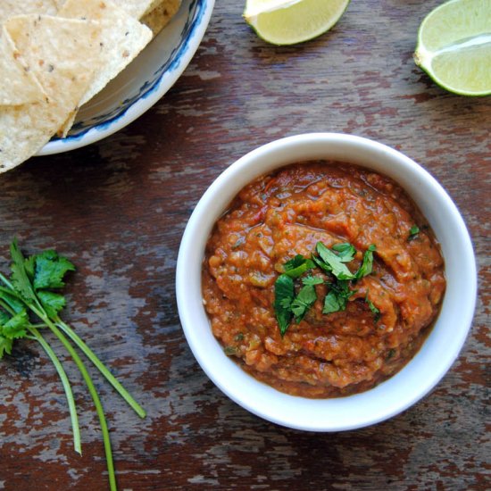 Roasted Tomato Salsa