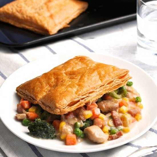 Free Form Chicken Pot Pie