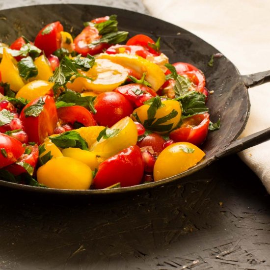 Tomato Salad with Lemons